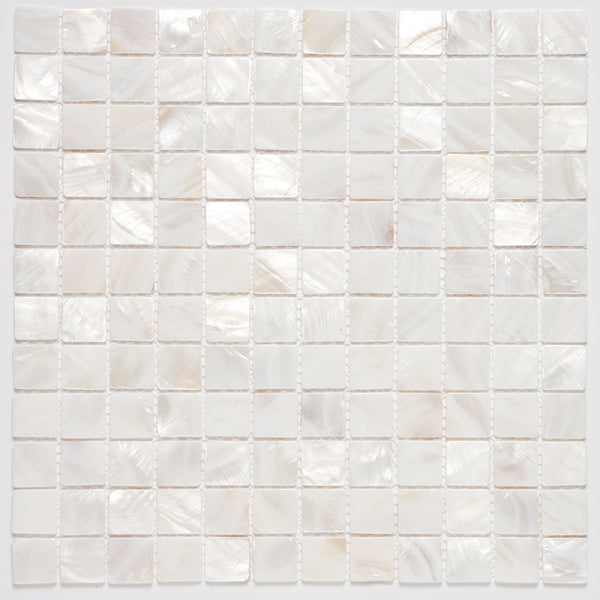 Vitrello Shellstyle White 25x25