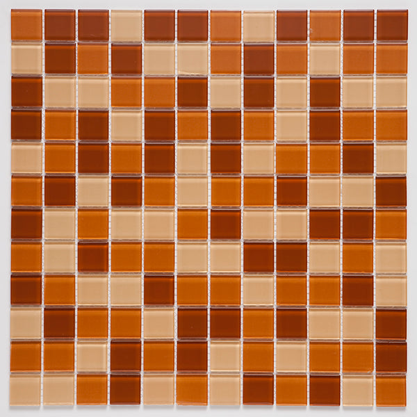 Vitrello Squarestyle Brown Mix 25x25