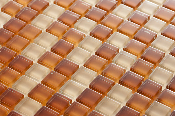 Vitrello Squarestyle Brown Mix 15x15