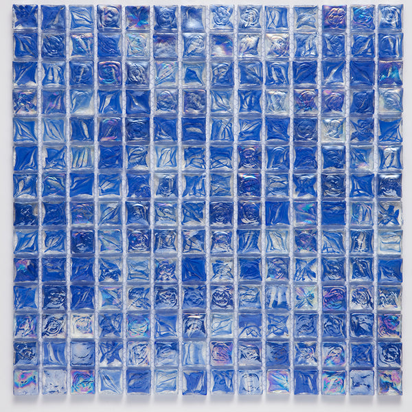 Vitrello Icecubestyle Floral Blue 20x20