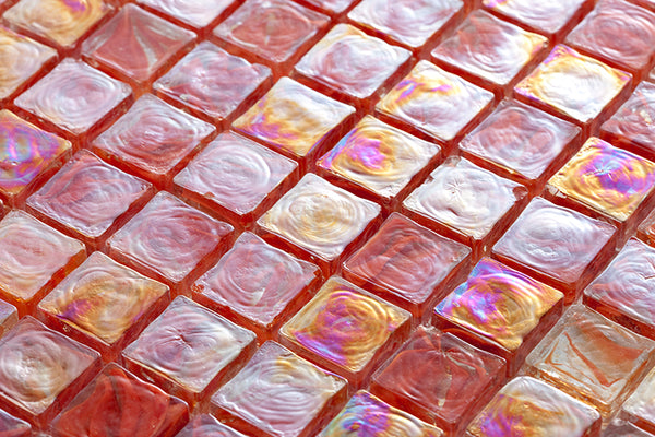 Vitrello Icecubestyle Floral Red 20x20