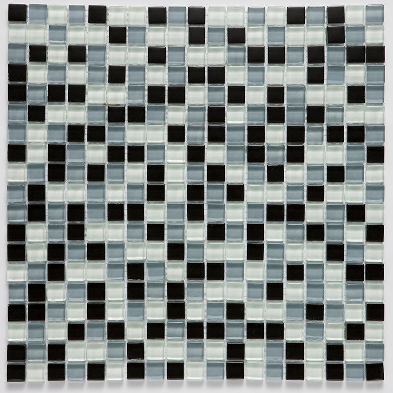 Vitrello Squarestyle Black White Mix 15x15
